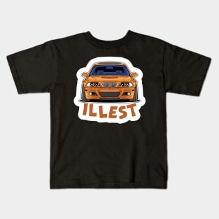 BMW E30 - Respect The Elders Kids T-Shirt